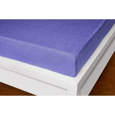 Xhouse Prostěradlo froté fialové Exclusive 190g/m2 90x200