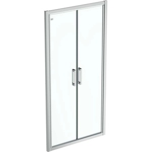 Ideal Standard Connect 2 - Душ-врата 90 см, сребристо-бляскаво/прозрачно стъкло K9294EO (K9294EO)