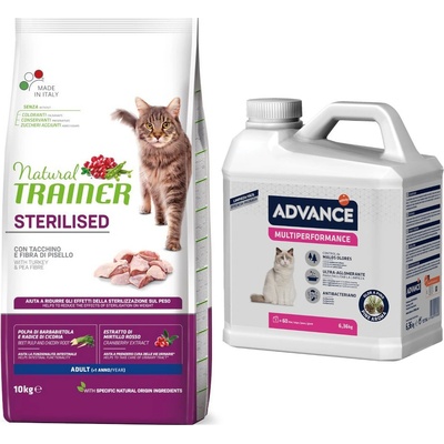 Trainer Natural Sterilised s morčacím 10 kg