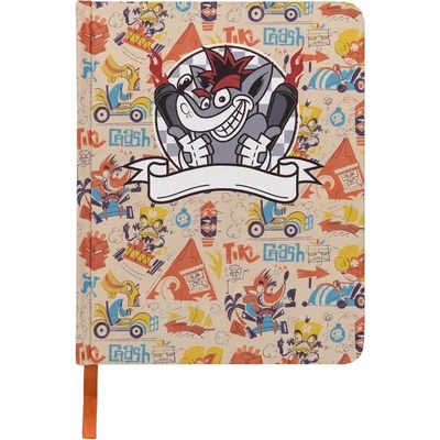 DEVplus Тефтер DEVPlus Games: Crash Bandicoot - Racer, формат A5 (1115819)