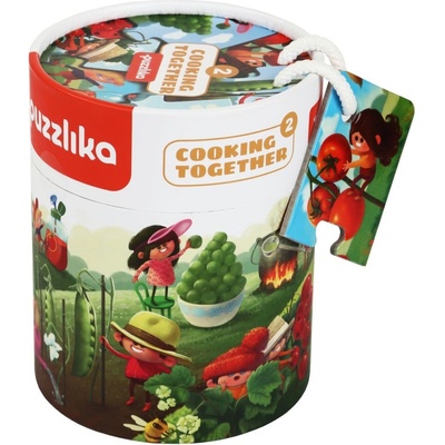 Puzzlika 13968 Vaříme společně II naučné dějové 15 dílků
