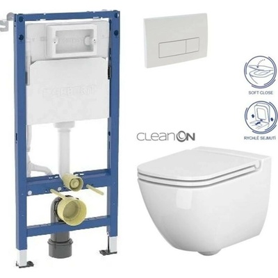 Cersanit GEBERIT DuofixBasic s tlačítkem DELTA51 458.103.00.2 51BI CP1