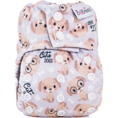 Bobánek Novorodenecká extra jemná AIO plienka PAT Cute dogs