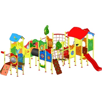 Playfactory КОМБИНИРАНО ДЕТСКО СЪОРЪЖЕНИЕ ps0043