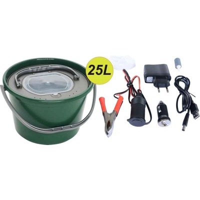 SPORTS Vzduchovací motorček AA USB 230V + Rezkovnica 25 l