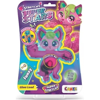 CRAZE Суперзвезди: фигурки, които могат да се разтягат - Funkxy (47019)