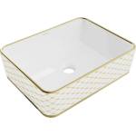 Mexen Catia 48x37 cm white/gold (21314809)