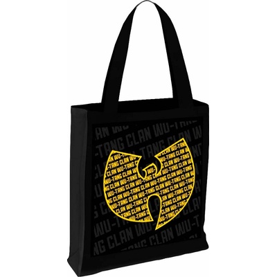 RukaHore Taška Wu-Tang Clan Tote Bag: Logo Black Čierna