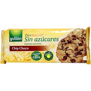 GULLON Sušenky, s kousky čokolády, bezlepkové 130 g