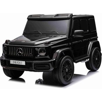 Mercedes Двуместна джип g63 4x4 2*24v батерия, mp3, с меки гуми с Коже