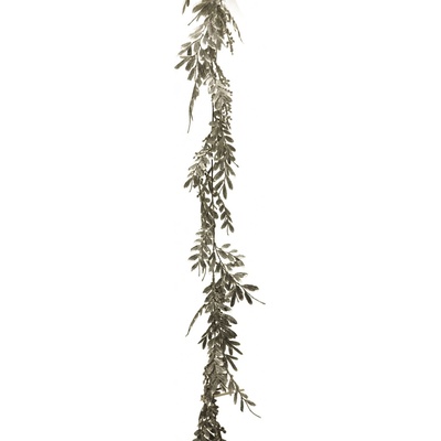 Girlanda - Mimosa 'Milky' černá Délka 184 cm