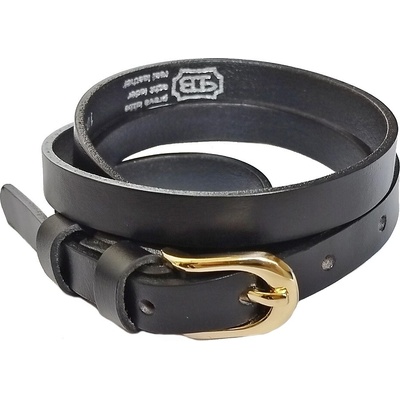 Penny Belts Belts 15-3-60 dámský kožený pásek černý