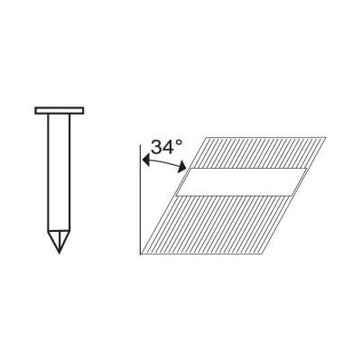 Aircraft Hřebíky Typ RN Ø 3,33 × 70 mm (2 500 ks) - 2405970