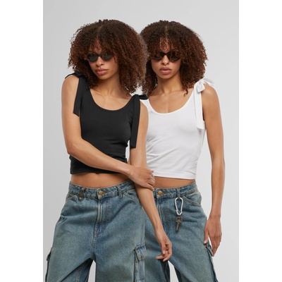 Urban Classics 2 Броя Дамски Потници Ladies Tied Basic Jersey Top 2-Pack black/white XXLUB-TB7520A-00826 - Камуфлаж, размер XXL