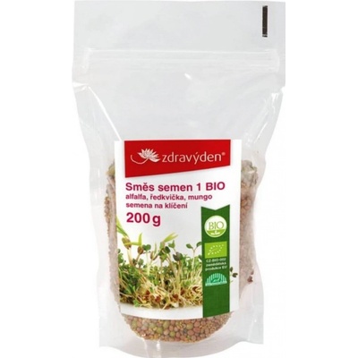 ZdravýDen Bio rukola semena na klíčení 200 g
