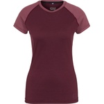 Stoic Дамско мериносово термобельо Stoic Women's Merino180 BengtSt. S/S Merino base layer - Dark Plum Red / Plum Red (115-2390-0813)