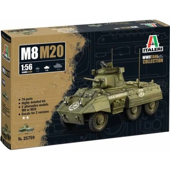 Italeri Комплект модел военен 25759 - m8/m20 (1: 56)