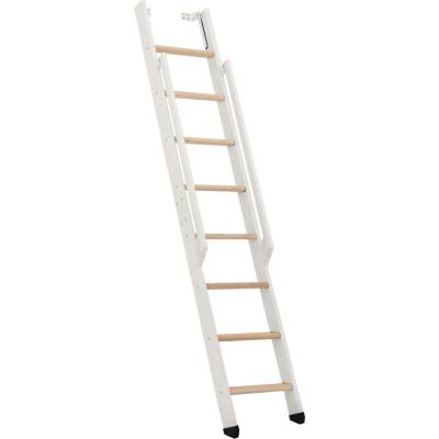 MINKA Schody STRONG BÍLÉ Strong 8 smrek - výška 199cm, schody do podkroví s unikátním systémem složení