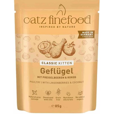 catz finefood Kitten No.03 drůbeží maso 16 × 85 g