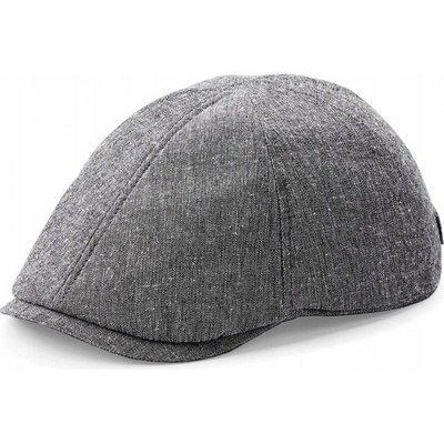 Beechfield letní čepice Gatsby šedá