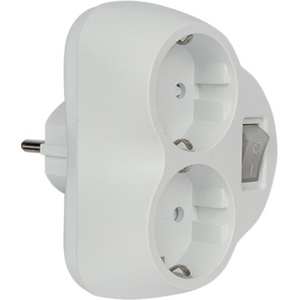 ELMARK 2 Plug Adapter Switch (192211)
