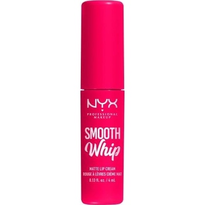 NYX Professional Makeup Smooth Whip Matte Lip Cream rúž s našľahanou textúrou na dokonalé vyhladenie pier 10 Pillow Fight 4 ml