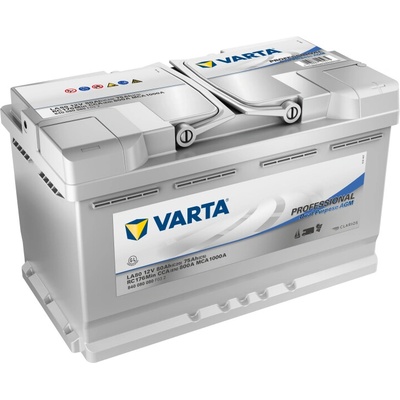 VARTA Professional Dual Purpose AGM 840080080 80Ah 12V LA80