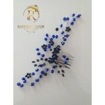 Radi handmade Гребенче за коса в турско синьо (556)