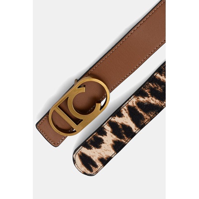 Lola Casademunt Двустранен колан дамски от имитация на кожа (LS2606004)