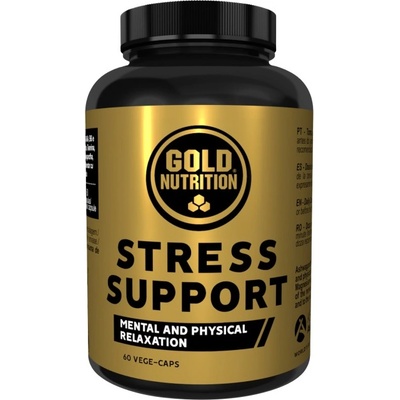 GoldNutrition Stress Support | with KSM-66, L-Theanine & GABA [60 капсули]