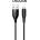 USAMS Кабел Usams U18, от USB-A(м) към micro USB(м), 1м. , 5V/2A, черен (SJ268USB01)