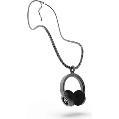 Metalmorphose Колие с медальон Metalmorphose Headphone (MTMJ328-01)