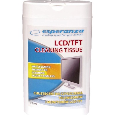 Esperanza Мокри кърпички за LCD/TFT (100 бр. ) (ES106)