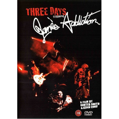 Jane's Addiction Three Days DVD