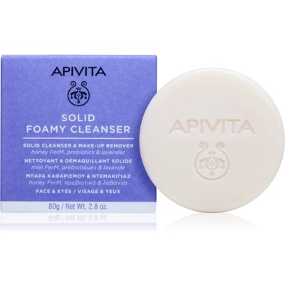 APIVITA Cleansing Solid Foamy Cleanser почистващ твърд сапун с хидратиращ ефект 80 гр