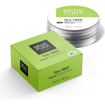 Benepura Мехлем чаено дърво с билки при кожни раздразнения - 40мл