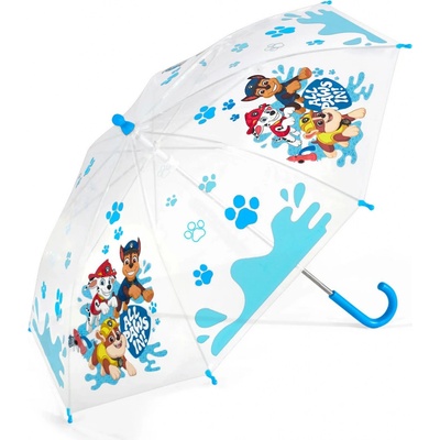 Dáždnik Paw Patrol Splash bílo tyrkysový