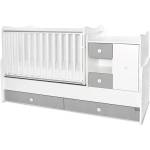 Lorelli ЛЕГЛО MiniMAX NEW 190/72 ЦВЯТ БЯЛО/STONE GREY (10150500041A) - bebetabg