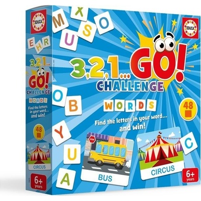 Educa 3,2,1… GO! Challenge Slová anglicky