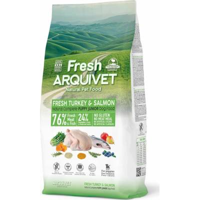 Arquivet Fresh Puppy Krůtí a Losos polo-mokré 10 kg