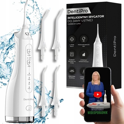DentiPro SWF-03 bílý + 4 trysky