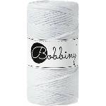 Bobbiny Macrame Cord 3 mm 100 m White юта (MS-E025)