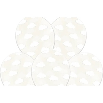 Image 1 of PartyDeco Прозрачн балон - Облаци