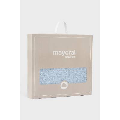 Mayoral Newborn одеяло за бебе от памук (9132.2E.Newborn.9BY2)