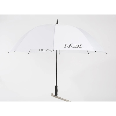 JuCad Telescopic Umbrella bílá
