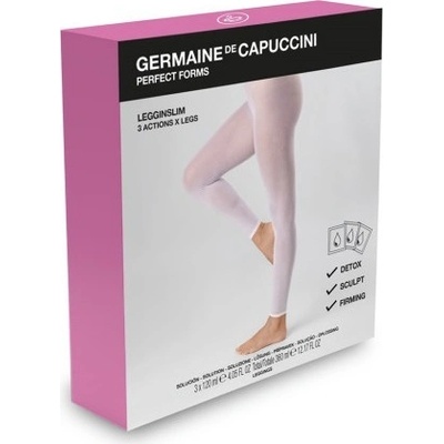 Germaine de Capuccini Perfect Forms Legginslim - Odvodňující, zeštíhlující a zpevňující legíny 3 x 120 ml