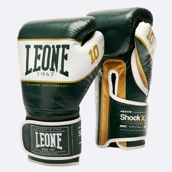 LEONE 1947 Боксови Ръкавици Leone Shock X Green - 10 oz