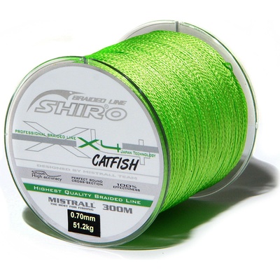 Mistrall šňůra Green catfish 300m 0,40mm – Hledejceny.cz