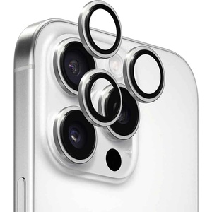 Anank Протектор - Камера за iPhone 16 Pro / iPhone 16 Pro Max - ANANK - AR предпазител за обектив - сребрист