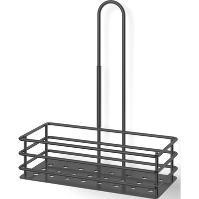 ZACK Стенна поставка за душ Iparo черна (40526)